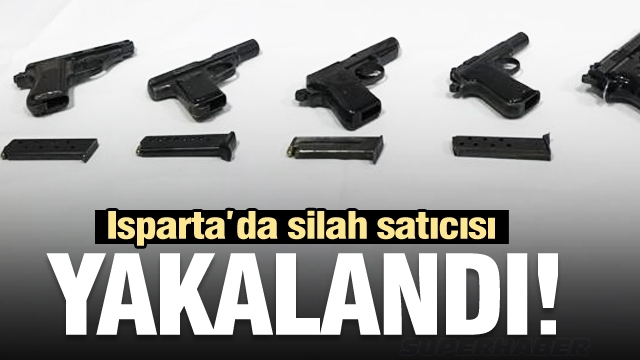 Isparta'da jandarmadan silah operasyonu