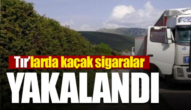 ISPARTA'DA KAÇAK SİGARALAR YAKALANDI