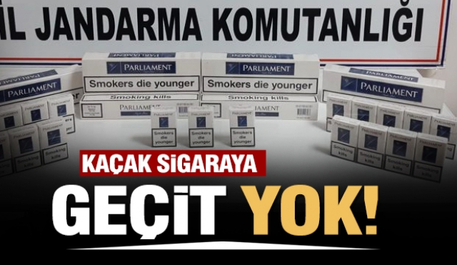 Isparta'da kaçak sigaralar yakalandı