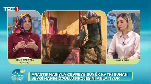 Isparta'da Kadın Girişimciliği Ödülü "Tezekteki Cevher" Projesi ile Sevgi ÇAMUR'un