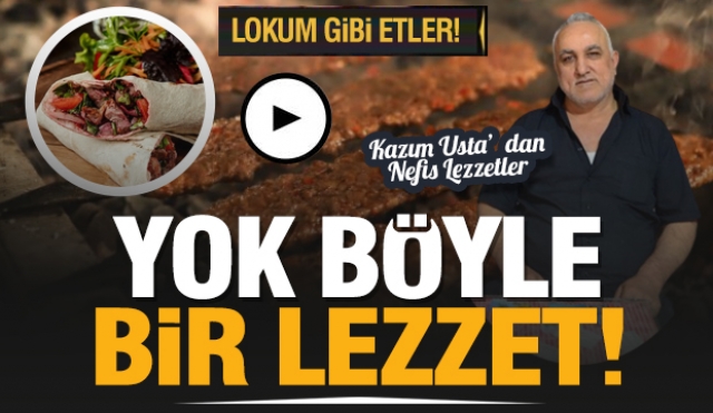 Isparta'da Kahramanmaraş Dürüm Evi'nde mangalda pişmiş efsane lezzetler...