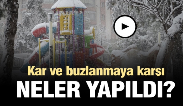 Isparta'da kar ve buzlanmaya karşı neler yapıldı? 