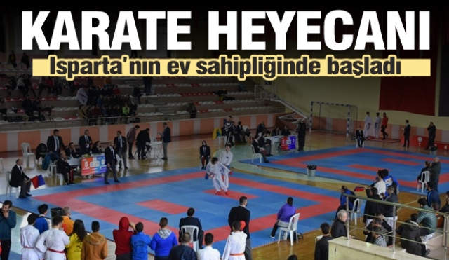 ISPARTA'DA KARATE'DE HEYECANI BAŞLADI VİDEO HABER