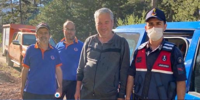 ISPARTA'DA KAYBOLAN ŞAHIS BULUNDU