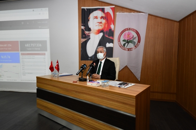 ISPARTA'DA KAYMAKAMLAR TOPLANTISI GERÇEKLEŞTİRİLDİ