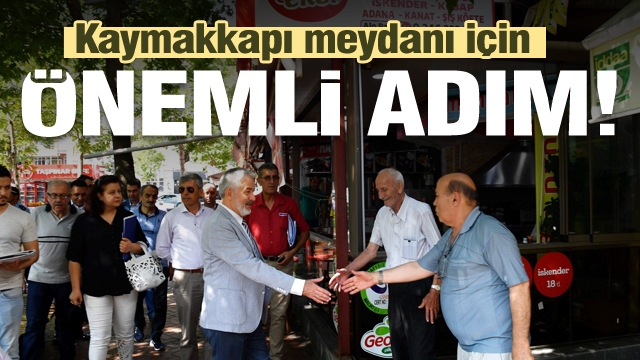 Isparta'da Kaymakkapı Meydanı için önemli adım