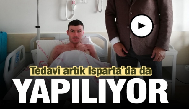 Isparta'da kaza sonrası yüzde 35 yanık yaralısı tedavi edildi