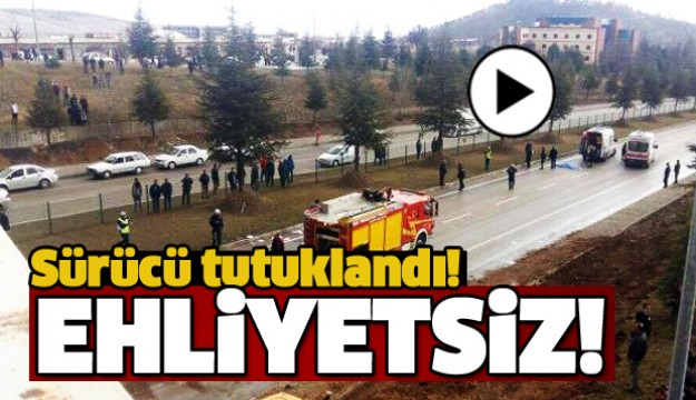 ISPARTA'DA FECİ KAZAYA NEDEN OLAN SÜRÜCÜ TUTUKLANDI