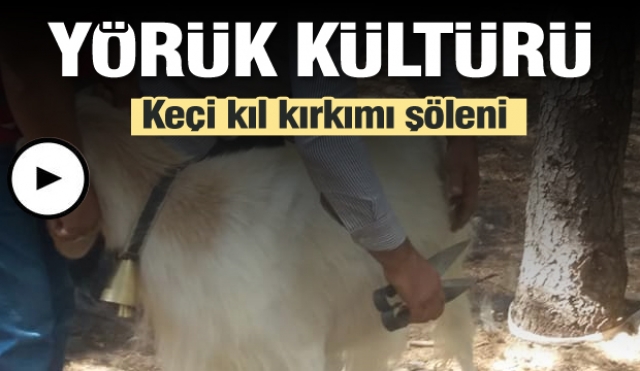 Isparta'da Keçi kıl kırkımı şöleni