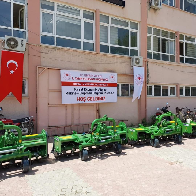 ​ISPARTA'DA KIRSAL EKONOMİK ALT YAPIYA 161 PROJE