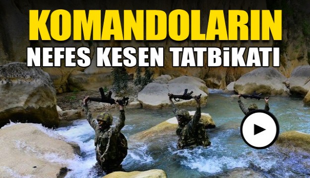 Isparta'da Komandoların Nefes Kesen Tabikatı