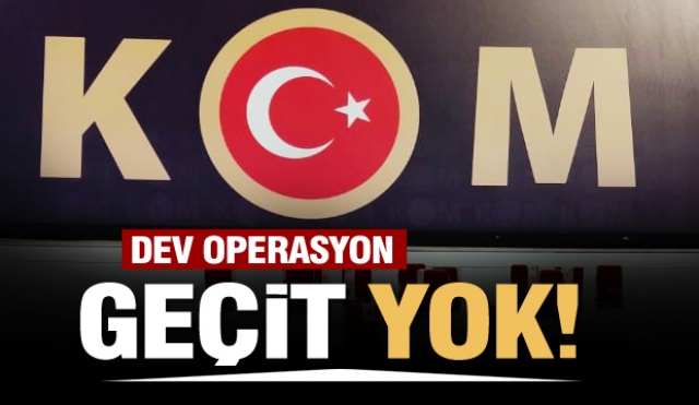 Isparta'da KOM'dan 17 operasyon!