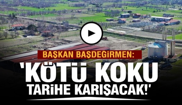 Isparta'da kötü koku sorunu tarihe karışacak dedi