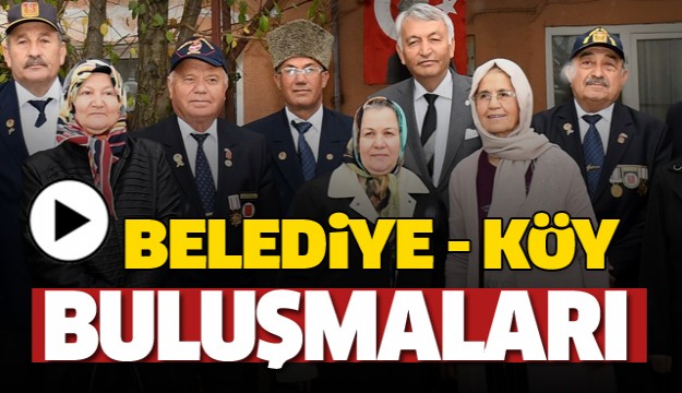 ISPARTA'DA KÖY-BELEDİYE BULUŞMALARI