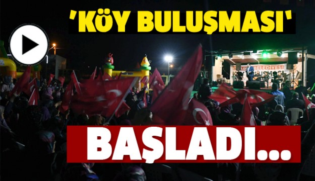 ISPARTA'DA KÖY BULUŞMASI PROGRAMLARI BAŞLADI