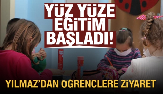 Isparta'da köy okullarında yüz yüze eğitim başladı