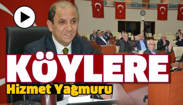 Isparta'da Köylere Hizmet Yağıyor