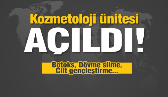 Isparta'da Kozmetoloji ünitesi açıldı