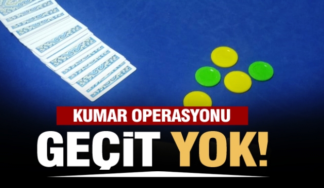 ISPARTA'DA KUMAR OYNARKEN YAKALANDILAR!