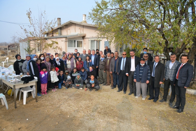 Isparta'da Küme Evler bölgesinde doğalgaz sevinci