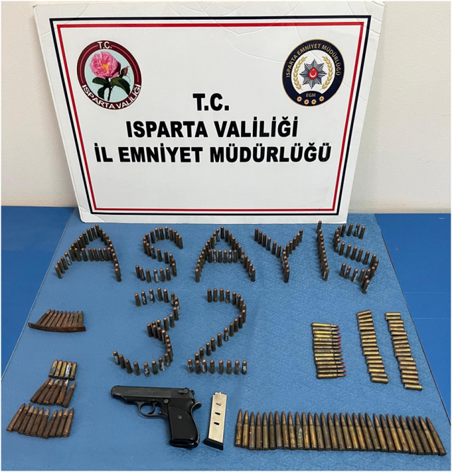 Isparta'da Kuru Sıkı Silah ve Fişek Operasyonu: Bir Şahıs Tutuklandı