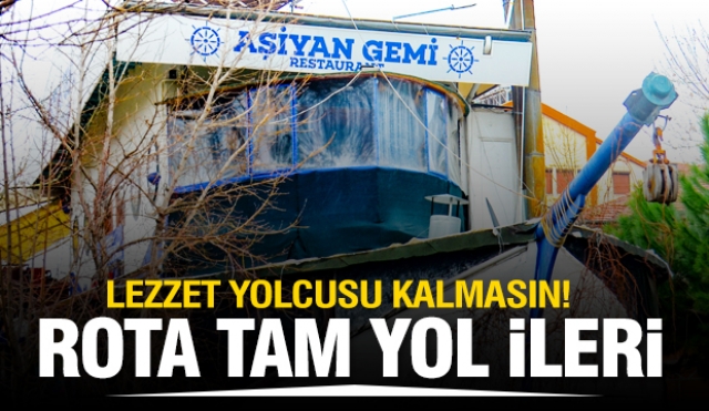 ISPARTA'DA LEZZET YOLCUSU KALMASIN AŞİYAN GEMİ RESTORAN İLE ROTA TAM YOL İLERİ...!