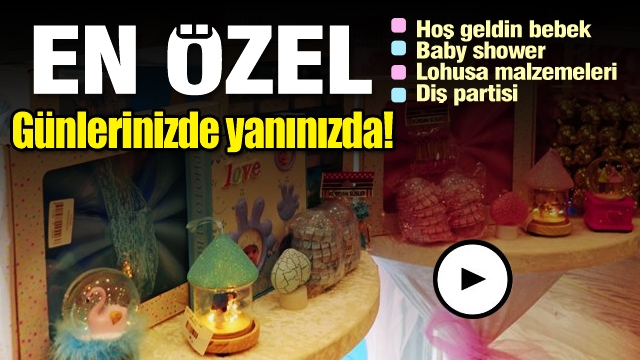 Isparta'da lohusa malzemeleri, yeni doğan ve hoş geldin bebek süsleri