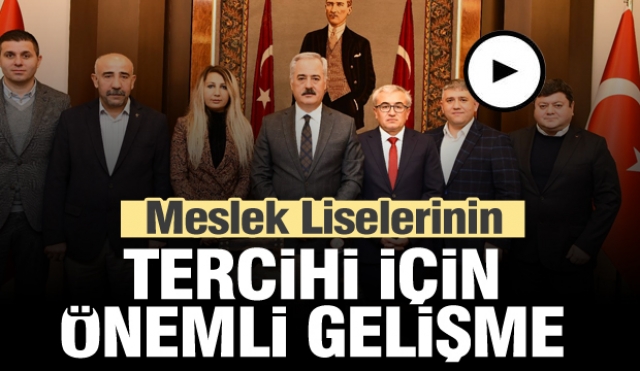 Isparta'da Meslek Liselerinin tercihi için önemli gelişme...