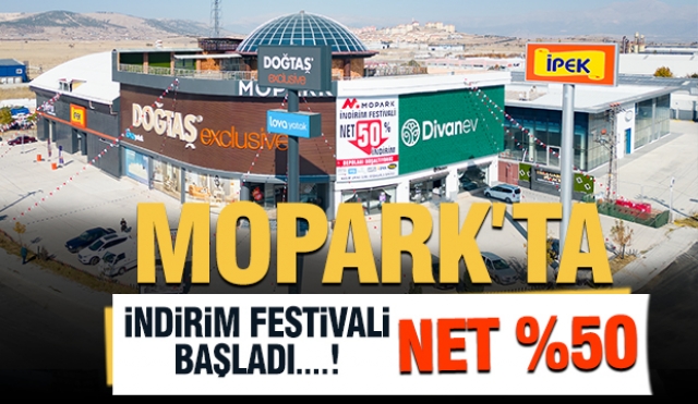 Isparta'da Mobilya Festivali Başladı: Mopark'tan Kasım Ayına Özel %50 İndirim