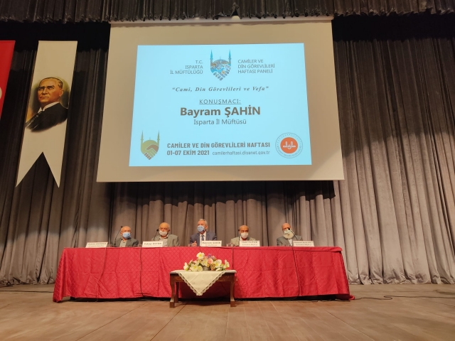 Isparta'da Müftüler Tecrübelerini Paylaştılar