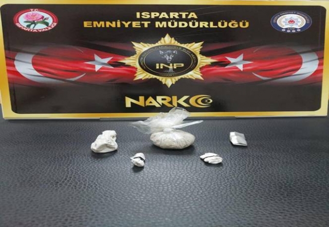 ISPARTA'DA NARKOTİK OPERASYON