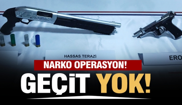 ISPARTA'DA NARKOTİK OPERASYON