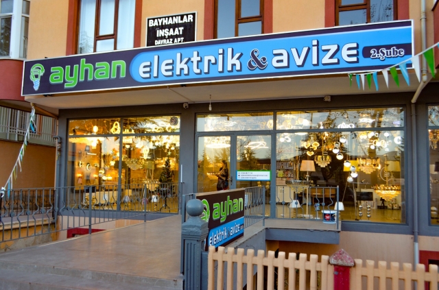 Isparta'da neon tabela yazı logo lambalar Ayhan Elektrik'te tasarlanıyor