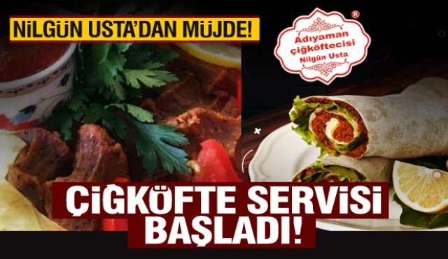 Isparta'da Nilgün Usta'dan çiğköfte servisi