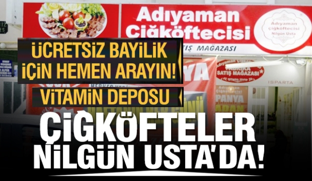 Isparta'da Nilgün Usta'dan enerji kaynağı çiğköfteler