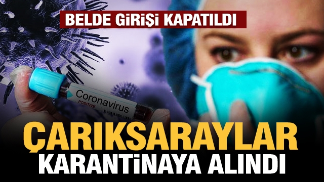 Isparta'da o belde karantinaya alındı