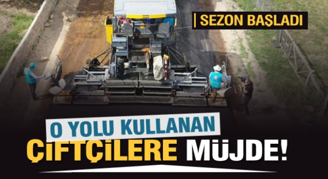 Isparta'da o yolda asfaltlama başladı çiftçilere müjde!