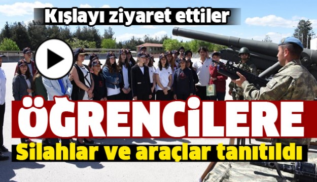 ISPARTA'DA ÖĞRENCİLERDEN KIŞLA ZİYARETİ