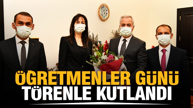 Isparta'da Öğretmenler Günü Kutlandı 2021