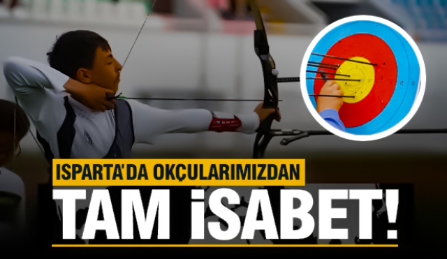 Isparta'da Okçuluk İl Birinciliği Yarışları Heyecanı Yaşandı