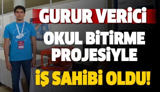 Isparta'da Okul Bitirme Projesiyle İş Sahibi Oldu