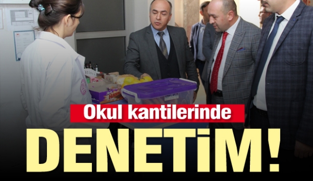 Isparta'da ​Okul Kantinlerinde Denetim