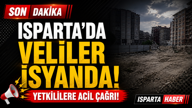 ISPARTA'DA OKUL YOLUNDA &lsquo;TOZ &Ccedil;İLESİ&rsquo;Nİ KİM BİTİRECEK? 
