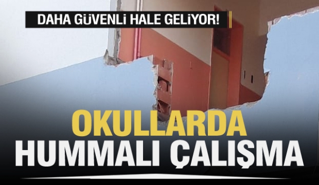 Isparta'da okullar daha güvenli hale getiriliyor