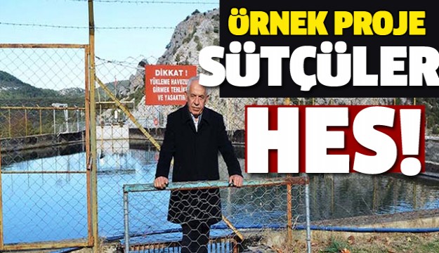 Isparta'da Örnek Proje Sütçüler HES