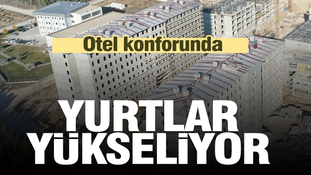 Isparta'da ​Otel Konforunda Olacak Yurtlar Yükseliyor