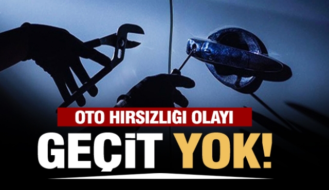 ISPARTA'DA OTO HIRSIZLIĞI OLAYI