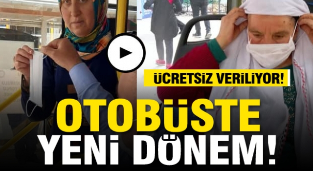 Isparta'da otobüste yeni dönem! ücretsiz veriliyor!