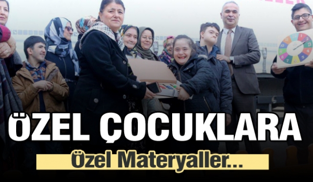 Isparta'da Özel Çocuklara Özel Materyaller
