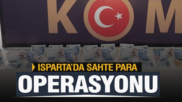 Isparta'da “parada sahtecilik”  olayı...